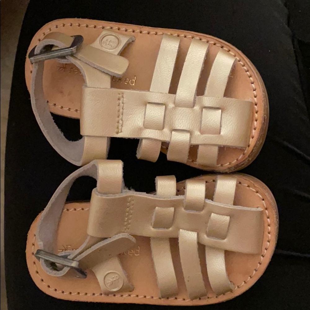 Baby kid sandals freshly picked